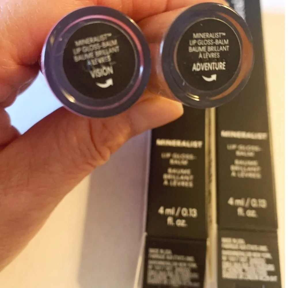 BareMinerals Lip Gloss MINERALIST Lip Gloss-Balm Colors VISION & ADVENTURE